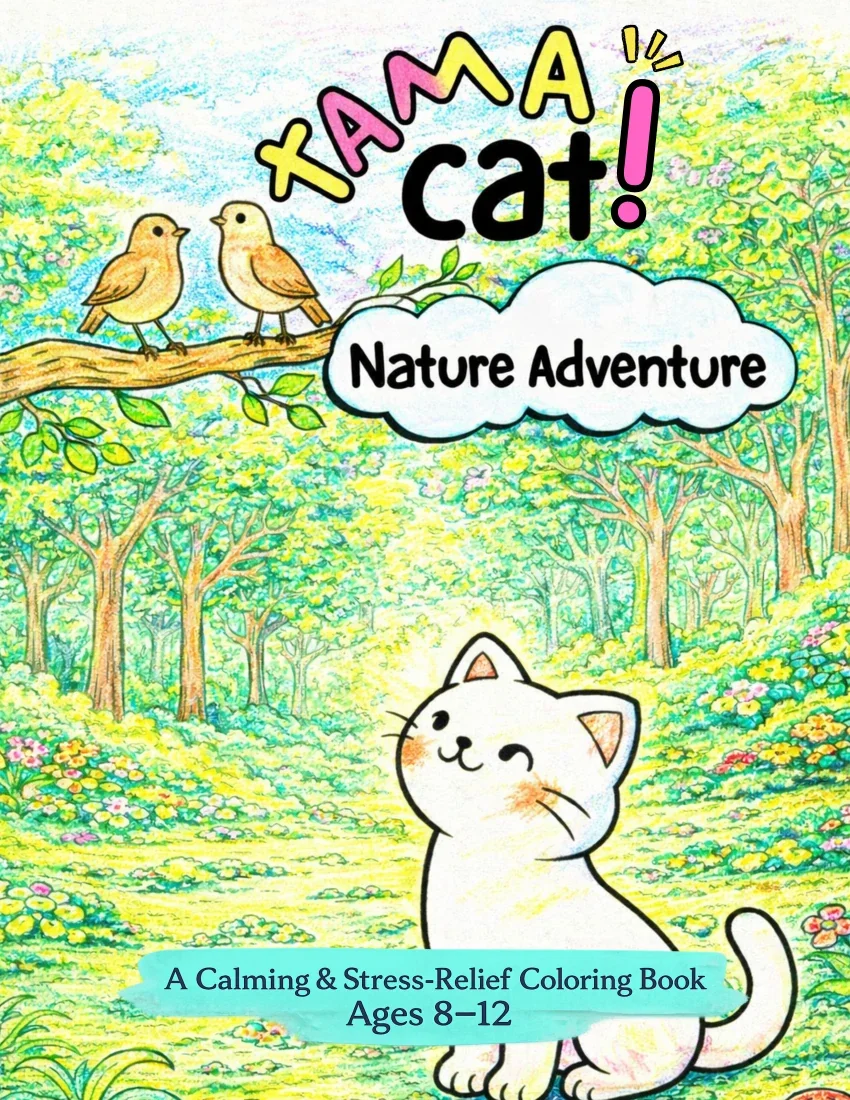 Front cover of Tama Cat’s Nature Adventure