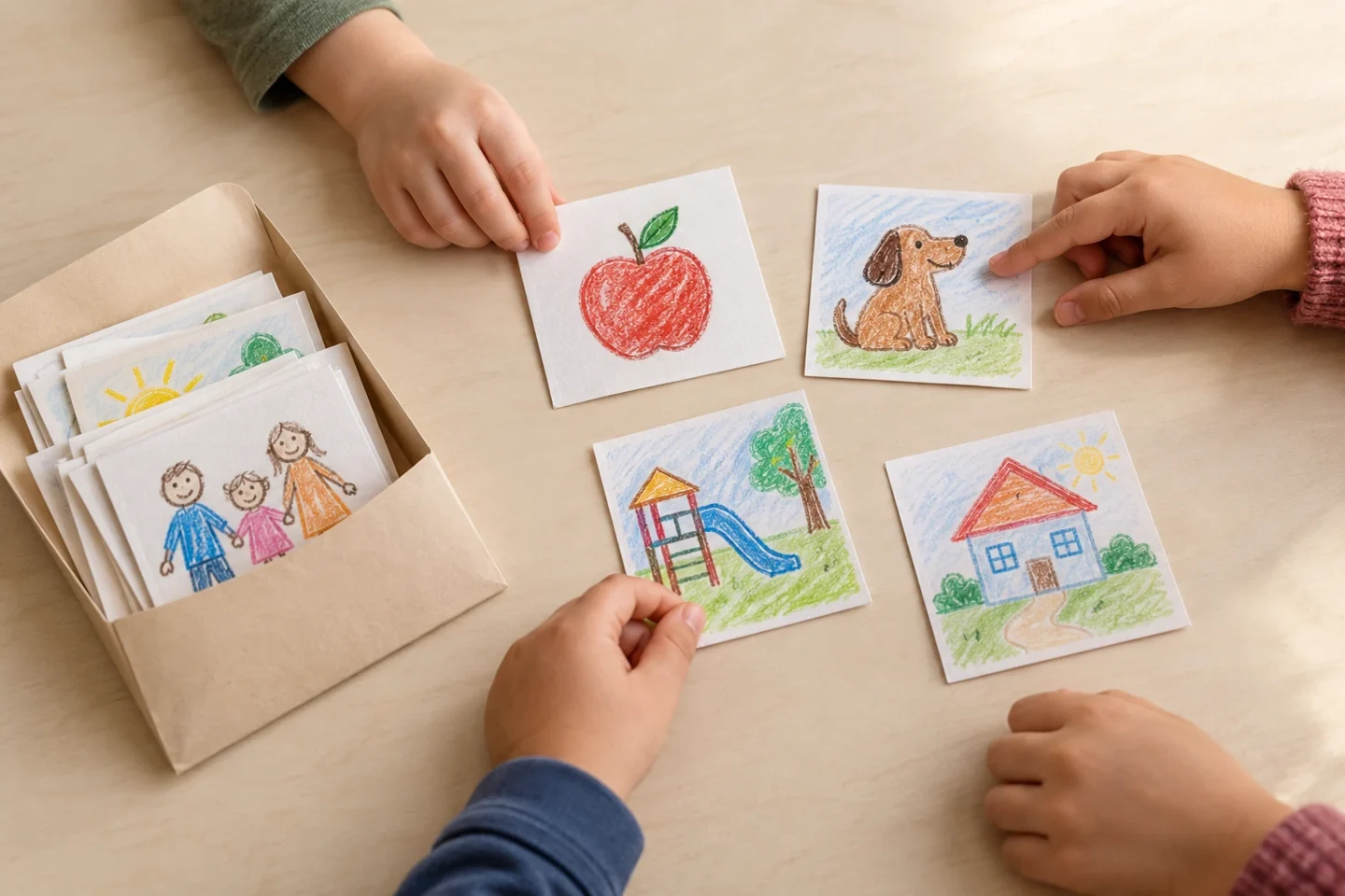 Choose a familiar picture and share the memory it brings to mind.
